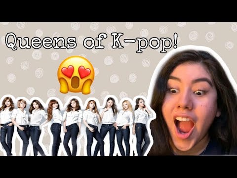Reacting for the First time to Girls Generations 👑| Edleen Nieto