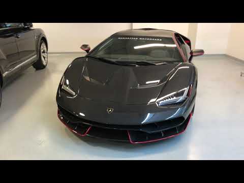 2018 Lamborghini | Centenario LP770-4 | Exposed Carbon |  [4K]