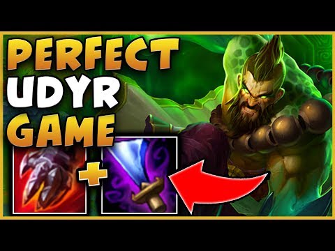 BEST UDYR WORLD HAS A PERFECT GAME!?! RANK 1 UDYR IN NA!!! PATCH 9.15