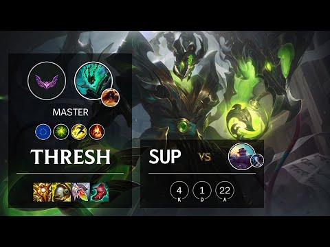 Thresh Support vs Braum - EUW Master Patch 12.4