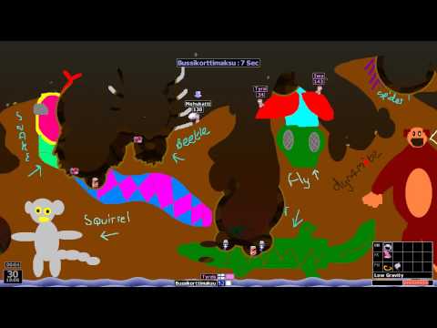 Worms matsi - Ms Paint yrjö