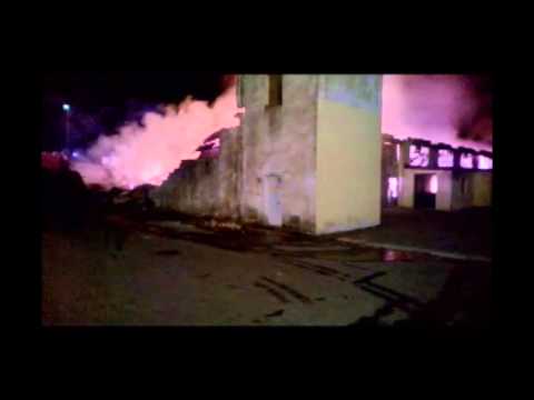 10-09-2014 INCENDIO NELLA NOTTE A VAIANO