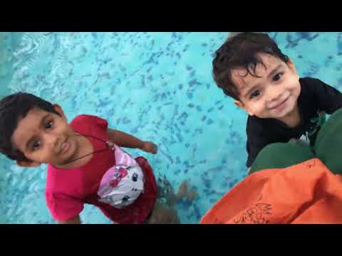 Pradhyun Diaries || Playing in the kids swimming pool for the first time #pradhyunDiaries #pradhyun