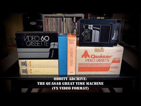 Oddity Archive: Episode 265 – The Quasar Great Time Machine (VX Video Format)
