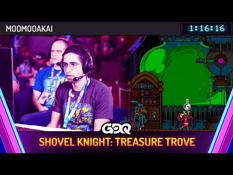 Shovel Knight: Treasure Trove by MooMooAkai in 1:16:16 - Awesome Games Done Quick 2024