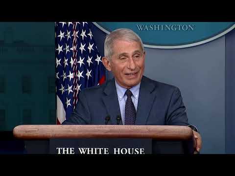 COVID工作隊在中斷後恢復簡報會 (COVID task force briefing returns after hiatus)