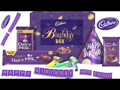 New Cadbury Birthday Celebrations Box Surprise Gift Inside