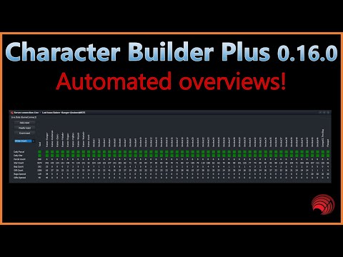 Neverwinter: Character Builder Plus v0.16.0