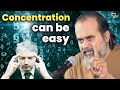 Concentration can be easy || Acharya Prashant, at BITS Pilani, Goa (2022)