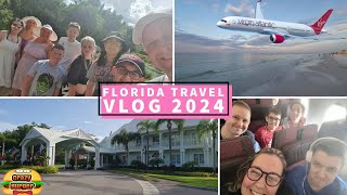 Florida Travel Vlog 2024 - Edinburgh To Orlando With Virgin Atlantic! Our Travel Experience July '24