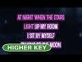 Talking To The Moon (Karaoke Higher Key) - Bruno Mars