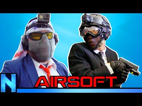 AIRSOFT Bodyguard Game!