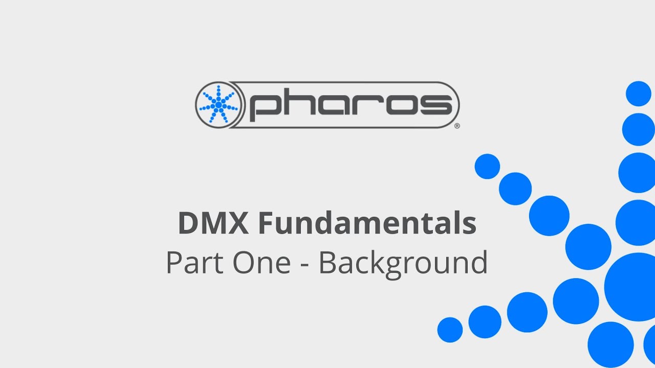 DMX Fundamentals Part 1 - Background