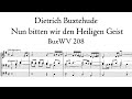 Buxtehude - Nun bitten wir den Heiligen Geist, BuxWV 208 - Schnitger organ, Groningen, Hauptwerk