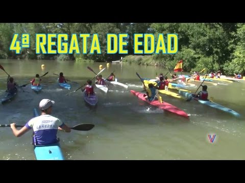 200 participantes en el Campeonato Regional de Edad de Piraguismo
