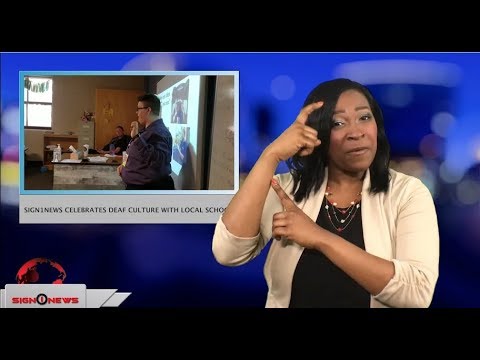 Sign1News celebrates deaf culture with local school (ASL - 3.31.18)