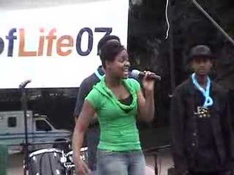 Shanelle Gabriel at Taste of Life 2007