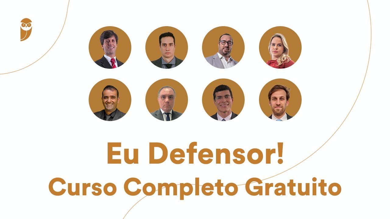 Curso Completo Gratuito Defensoria Pública - Direito Processual Civil - Prof. Rogerio Cunha
