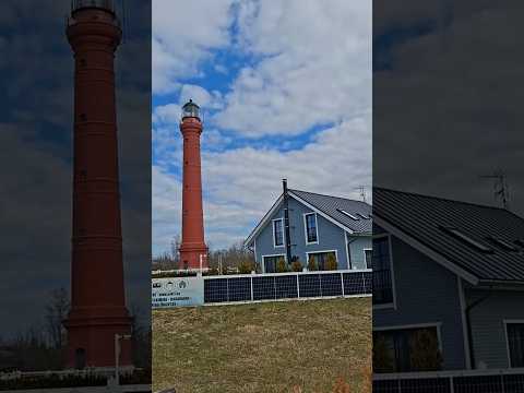 Pakri Lighthouse in the Baltic Wind #travel #visitestonia #vibes #viral #estonia #paldiski #pakri