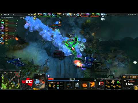 Evil Geniuses vs Natus Vincere Game 1 - World Esports Championship @TobiWanDOTA @BulbaDota