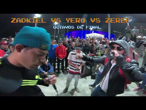 YERO 🇻🇪 VS ZEREF VS ZADKIEL || OCTAVOS DE FINAL || STREET FREESTYLER || FIGHT