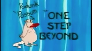 What A Cartoon! - Podunk Possum in &quot;One Step Beyond&quot;