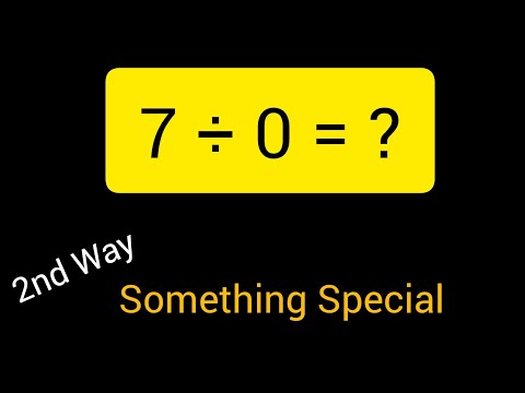 7 Divided by 0 ||7 ÷ 0||How do you divide 7 by 0 step by step?|||7/0