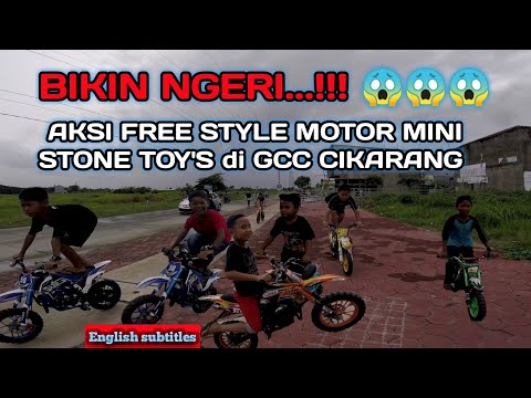AKSI FREE STYLE MOTOR MINI STONE TOY'S DI GCC CIKARANG