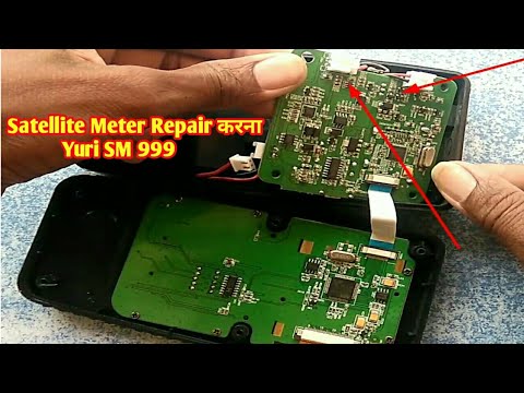 How to repair digital satellite meter yuri sm 999