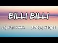 Billi Billi Lyrics Salman Khan Pooja Hegde Venkatesh D Sukhbir Kumaar