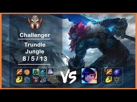 Jungle Trundle vs Nunu KR Challenger Patch 12.3