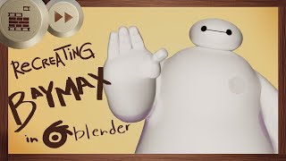 preview picture of video 'Recreating Baymax in Blender [Timelapse]'