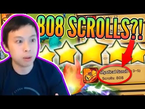 DUO Summon Session! 1800+ Scrolls! - TONS of Premium Scrolls / NAT 5s! - Summoners War
