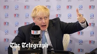video: Boris Johnson channels Thatcher in defence of post-Brexit transition