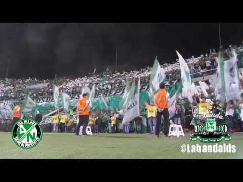 "Atlético Nacional 1 vs Jaguares 0 -  La Banda Los Del Sur" Barra: Los del Sur &bull; Club: Atlético Nacional