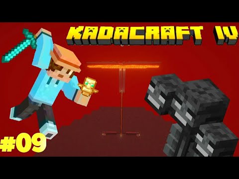 KadaCraft 4 : #09 Xp Farm Vs Wither Boss