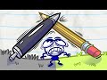 Pencilmate S Battle Of Ink Animated Cartoons Characters Animated Short Films Pencilmation