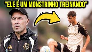 FLAMENGO TREINANDO FORTE