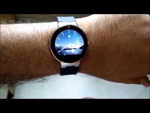 How to change the watch face on Alcatel Onetouch Smartwatch by Happy Pumpkins