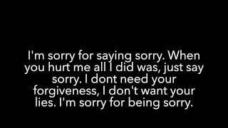 Forget My Apology - Sunday Secret