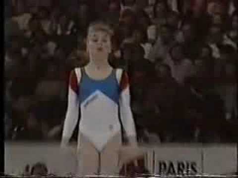 Maria Neculita - 1992 Worlds Finals - Floor Exercise