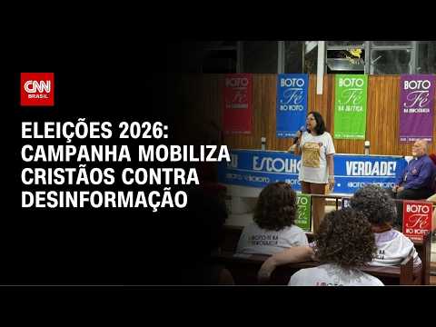 Campanha Boto Fé no Voto mobiliza cristãos contra desinformação na eleição | AGORA CNN