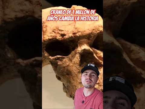 Craneo de millon de años cambia la historia. #curiosidades #datoscurisos #historia #humanidad