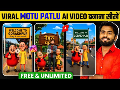 Create Viral Motu Patlu AI Videos — Step-by-Step Guide & Transcript