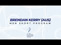 Brendan Kerry AUS Men SP ISU FC FS Championships 2022 Tallinn FigureSkating