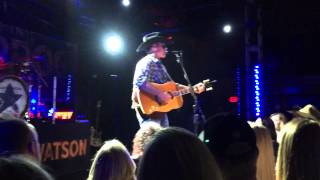 Aaron Watson - Fence Post Live at the Troubadour Los Angeles, CA