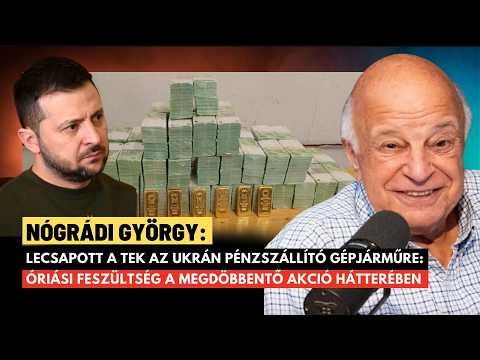 Rendkívüli művelet: lecsapott a TEK az ukrán pénz és aranyszállítmányra - Nógrádi György