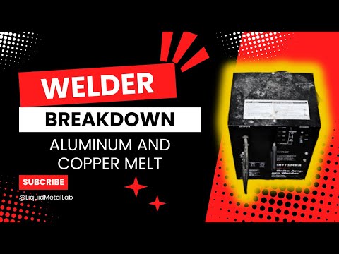 Broken Welder Meltdown - Copper Aluminum Brass Alloy - ASMR Metal Melting - Trash To Treasure #ASMR