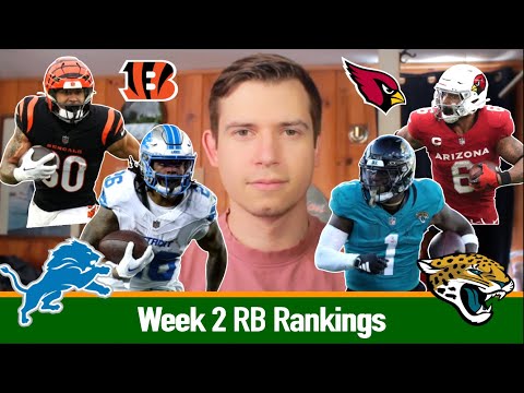 Week 2 Running Back Rankings (Top 50) | 2025 Fantasy Football