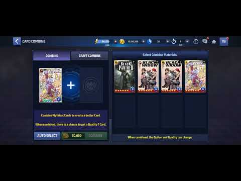 Full Craft Combining | Card Crafting | MFF